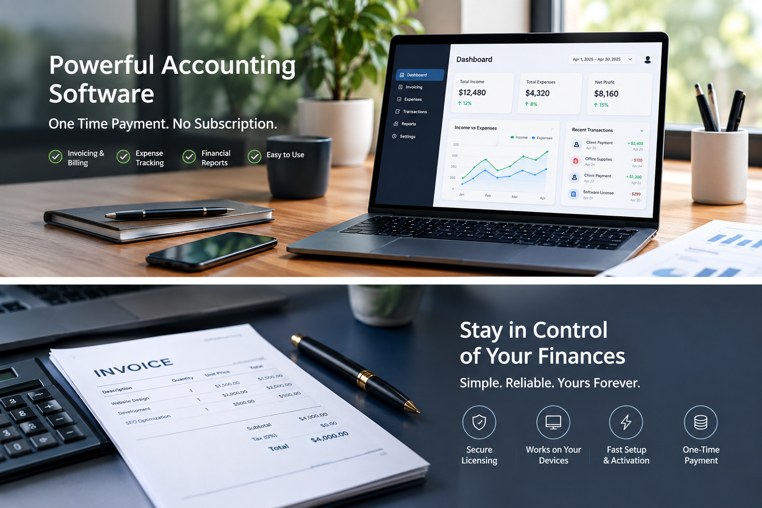 Accounting Software Without a Subscription
