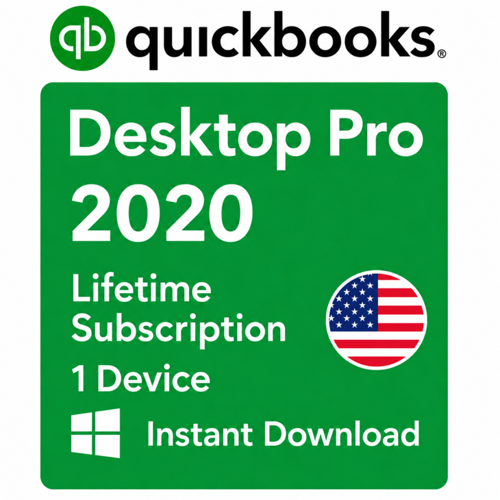QuickBooks Desktop Pro 2020 License